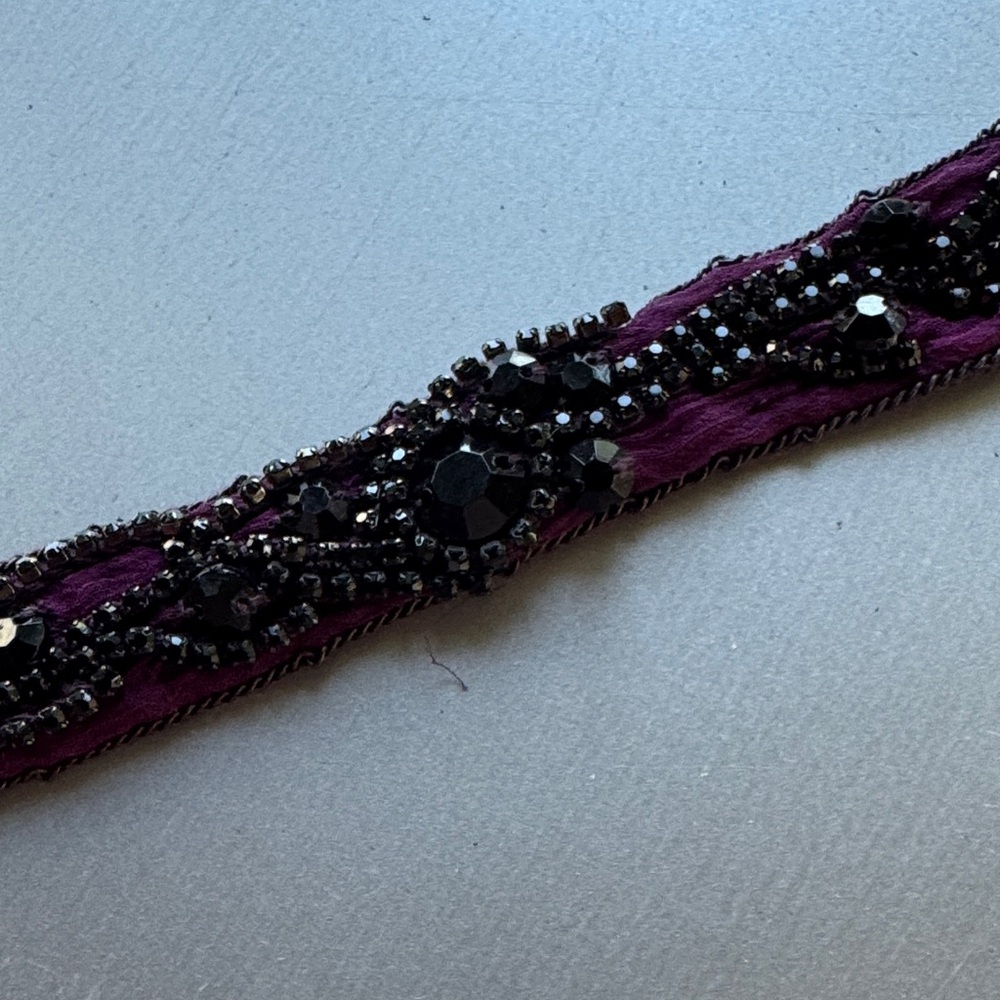 Chan Lu silk wrap/tie bracelet